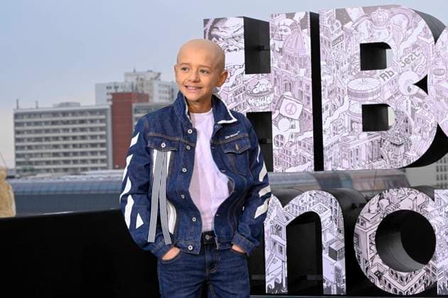 abb Dexter Sol Ansell at the photocall for the launch of HBO Max A Knight of the Seven Kingdoms of the US fantasy series mein munus Graden on the wintry roof terrace of the Humboldt Forum Berlin on 12 01 2026 Berlin Germany