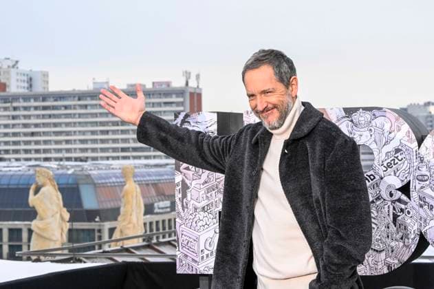 abb Bertie Carvel at the photocall for the launch of HBO Max A Knight of the Seven Kingdoms of the US fantasy series mein munus Graden on the wintry roof terrace of the Humboldt Forum Berlin on 12 01 2026 Berlin Germany