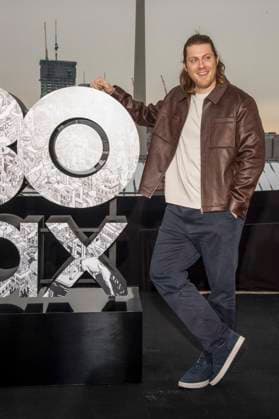 abb Peter Claffey at the photocall for the launch of HBO Max A Knight of the Seven Kingdoms of the US fantasy series mein munus Graden on the wintry roof terrace of the Humboldt Forum Berlin on 12 01 2026 Berlin Germany