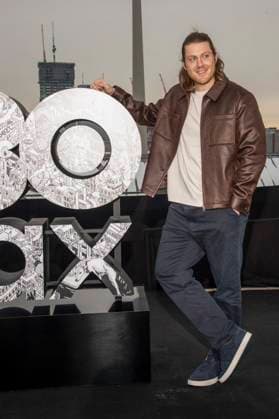 abb Peter Claffey at the photocall for the launch of HBO Max A Knight of the Seven Kingdoms of the US fantasy series mein munus Graden on the wintry roof terrace of the Humboldt Forum Berlin on 12 01 2026 Berlin Germany