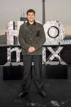 abb Shaun Thomas at the photocall for the launch of HBO Max A Knight of the Seven Kingdoms of the US American fantasy series my munus degrees on the wintry roof terrace of the Humboldt Forum Berlin on 12 01 2026 Berlin Germany
