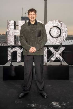abb Shaun Thomas at the photocall for the launch of HBO Max A Knight of the Seven Kingdoms of the US American fantasy series my munus degrees on the wintry roof terrace of the Humboldt Forum Berlin on 12 01 2026 Berlin Germany