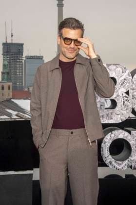 abb Daniel Ings at the photocall for the launch of HBO Max A Knight of the Seven Kingdoms of the US fantasy series mein munus Graden on the wintry roof terrace of the Humboldt Forum Berlin on 12 01 2026 Berlin Germany