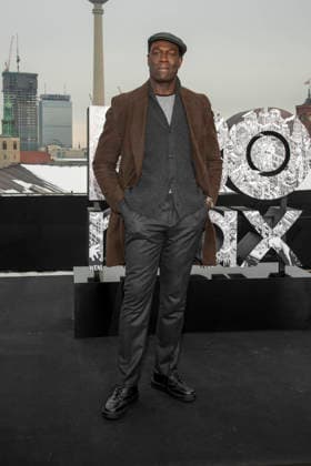 abb Steve Toussaint at the photocall for the launch of HBO Max A Knight of the Seven Kingdoms of the US fantasy series mein munus Graden on the wintry roof terrace of the Humboldt Forum Berlin on 12 01 2026 Berlin Germany