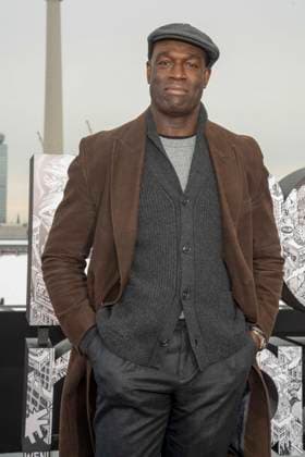 abb Steve Toussaint at the photocall for the launch of HBO Max A Knight of the Seven Kingdoms of the US fantasy series mein munus Graden on the wintry roof terrace of the Humboldt Forum Berlin on 12 01 2026 Berlin Germany
