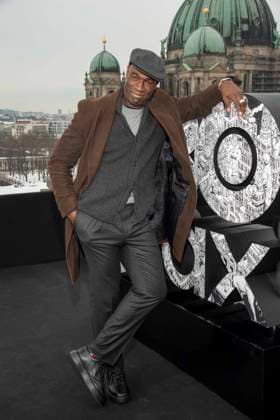 abb Steve Toussaint at the photocall for the launch of HBO Max A Knight of the Seven Kingdoms of the US fantasy series mein munus Graden on the wintry roof terrace of the Humboldt Forum Berlin on 12 01 2026 Berlin Germany