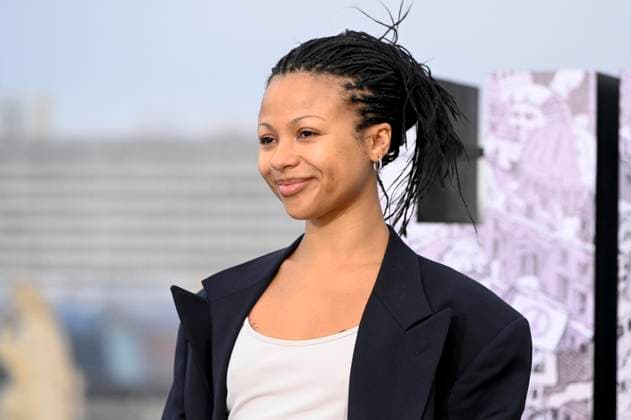 abb Myha la Herrold at the photocall for the launch of HBO Max A Knight of the Seven Kingdoms of the US fantasy series mein munus Graden on the wintry roof terrace of the Humboldt Forum Berlin on 12 01 2026 Berlin Germany