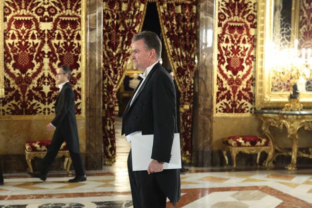 The King receives the Letters of Credence of the new ambassadors The Ambassador of Hungary, Pál György Habsburg Lothringen, on his arrival at an audience, at the Royal Palace in Madrid, on January 12, 2026, in Madrid Spain The King receives today the Letters of Credence of the new ambassadors of Finland, El Salvador, India, United Arab Emirates, Lebanon, Ukraine and Hungary 12 JANUARY 2026 ROYAL HOUSE AMBASSADORS CREDENTIAL LETTERS Alejandro Martínez Vé Madrid Madrid Madrid Espana Copyright: xAlejandroxMartinezxVÃ lezx 7212851