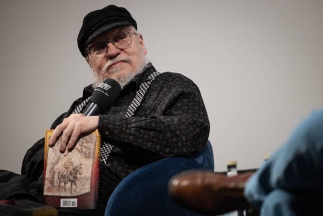 Fanevent A KNIGHT OF THE SEVEN KINGDOMS George R.R. Martin (Writer Executive Producer) Fanevent Lesung und Q&A Script to Screen von A KNIGHT OF THE SEVEN KINGDOMS im Delphi Kino in Berlin Datum: 12.01.2026 Copyright: xEventpressxFuhrx