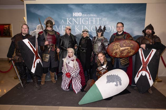 Fan Event A KNIGHT OF THE SEVEN KINGDOMS Costume Cosplay Guests Feature Atmosphere Fan Event Reading and Q A Script to Screen of A KNIGHT OF THE SEVEN KINGDOMS at the Delphi Cinema in Berlin Date 12 01 2026 Copyright: xEventpressxFuhrx