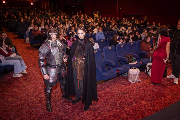 Fan Event A KNIGHT OF THE SEVEN KINGDOMS Cosplay Costume Guests Feature Atmosphere Fan Event Reading and Q A Script to Screen of A KNIGHT OF THE SEVEN KINGDOMS at Delphi Cinema in Berlin Date 12 01 2026 Copyright: xEventpressxFuhrx