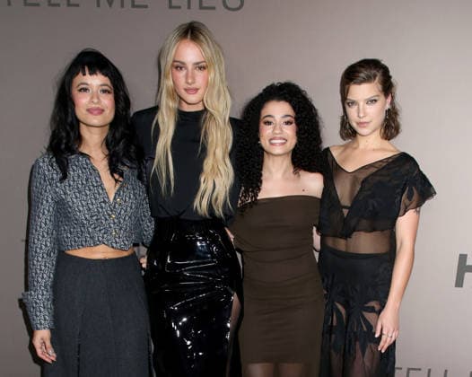 Hulu s Tell Me Lies Season 3 Premiere Sonia Mena, Grace Van Patten, Alicia Crowder and Cat Missal attending Hulu s Tell Me Lies Season 3 Premiere held at The Corner Store on January 12, 2026 in New York City, NY New York City The Corner Store NY USA Copyright: xStevenxBergman AFF-USA.COMx