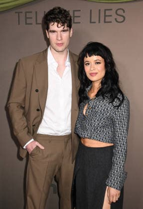 NEW YORK, NY - JANUARY 12: Spencer House and Sonia Mena at Hulu™s Season 3 Tell Me Lies red carpet and Tastemaker event on January 12, 2026 at The Corner Store in New York City. Copyright: xMediaPunchx