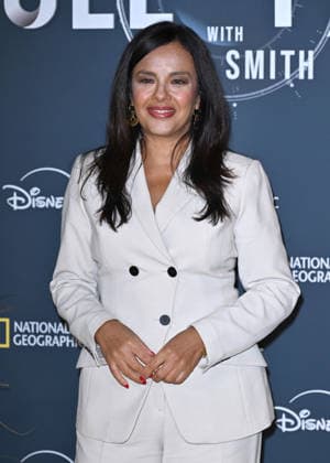 Liz Bonnin attends Pole To Pole With Will Smith London Premiere at the Natural History Museum in London, England. UK. Monday 12th January 2026 Copyright: xJamesxWarrenx POLE TO POLE WITH WILL SMITH - LONDON PREMIERE22