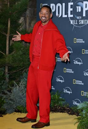 Will Smith attends Pole To Pole With Will Smith London Premiere at the Natural History Museum in London, England. UK. Monday 12th January 2026 Copyright: xJamesxWarrenx POLE TO POLE WITH WILL SMITH - LONDON PREMIERE3