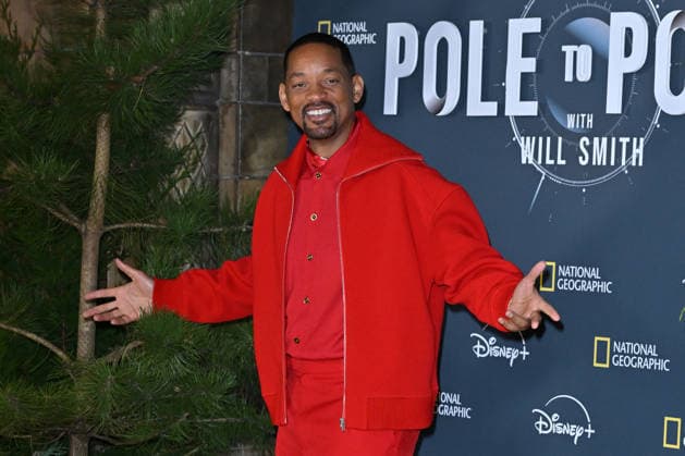 Will Smith attends Pole To Pole With Will Smith London Premiere at the Natural History Museum in London, England. UK. Monday 12th January 2026 Copyright: xJamesxWarrenx POLE TO POLE WITH WILL SMITH - LONDON PREMIERE8