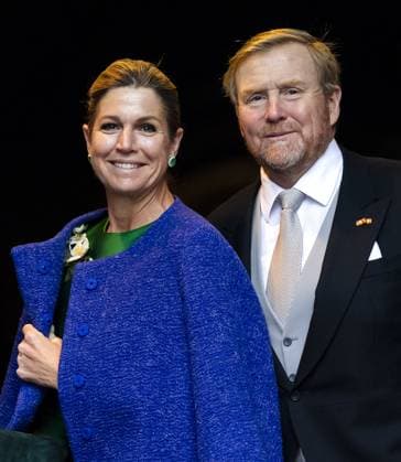 AMSTERDAM King Willem-Alexander and Queen Maxima arrive at the Royal Palace on Dam Square for the New Year s reception. The royal couple receives members of the diplomatic corps of foreign diplomats. REMKO DE WAAL ANP netherlands out - belgium out  Copyright: xx x547359394x originalFilename: 547359394.jpg