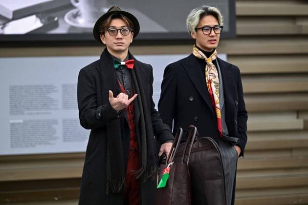 IPP Photo Lisa Guglielmi Publishing Group LiveMedia Florence 13 01 2026 In the photo Fashion people at Pitti Immagine Uomo 109 Italy Photo Press World Copyright Pitti Immagine Uomo 109 News