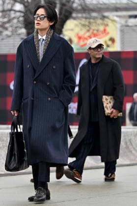 Foto IPP - Lisa Guglielmi Gruppo Editoriale LiveMedia Florence 13 01 2026 Nella foto: Fashion people at Pitti Immagine Uomo 109 Italy Photo Press - World Copyright Pitti Immagine Uomo 109 News 