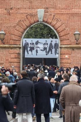 Florence. Opening of Pitti Immagine 109 Fashion and Economy. Photo by Giuseppe Cabras New Press Photo  Copyright: x xipa-agency.netx xNewxPressxPhotox IPA_Agency_IPA70014107