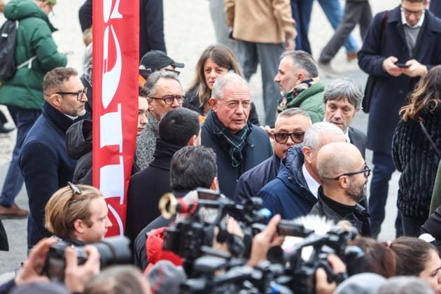 Florence. Inauguration of Pitti Immagine 109 Fashion and Economy. Pictured is Minister Adolfo Urso. Giuseppe Cabras New Press Photo  Copyright: x xipa-agency.netx xNewxPressxPhotox IPA_Agency_IPA70014134