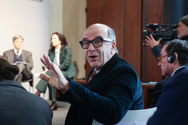Florence. Opening of Pitti Immagine 109 Fashion and Economy. Pictured: Raffaello Napoleone, Giuseppe Cabras New Press Photo  Copyright: x xipa-agency.netx xNewxPressxPhotox IPA_Agency_IPA70014173