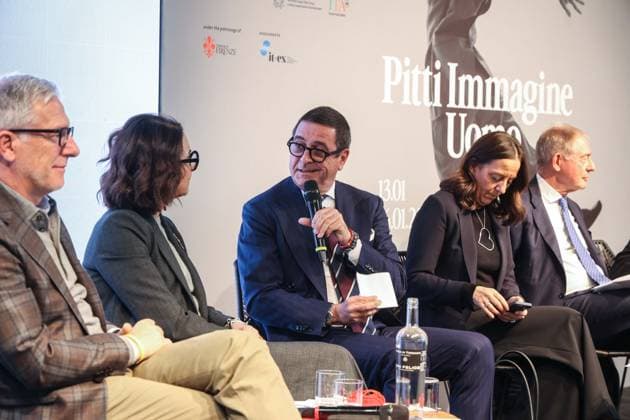 Florence. Opening of Pitti Immagine 109 Fashion and Economy. Photo by Giuseppe Cabras New Press Photo  Copyright: x xipa-agency.netx xNewxPressxPhotox IPA_Agency_IPA70014205