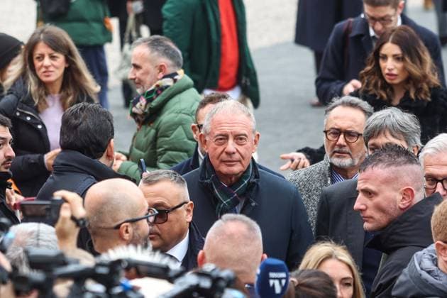 Florence. Inauguration of Pitti Immagine 109 Fashion and Economy. Pictured is Minister Adolfo Urso. Giuseppe Cabras New Press Photo  Copyright: x xipa-agency.netx xNewxPressxPhotox IPA_Agency_IPA70014137