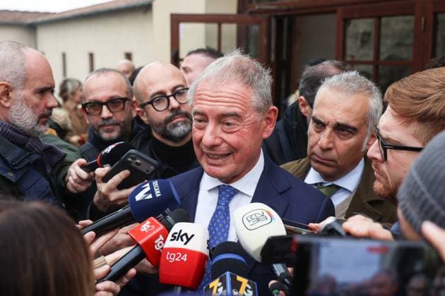 Florence. Inauguration of Pitti Immagine 109 Fashion and Economy. Pictured is Minister Adolfo Urso. Giuseppe Cabras New Press Photo  Copyright: x xipa-agency.netx xNewxPressxPhotox IPA_Agency_IPA70014246