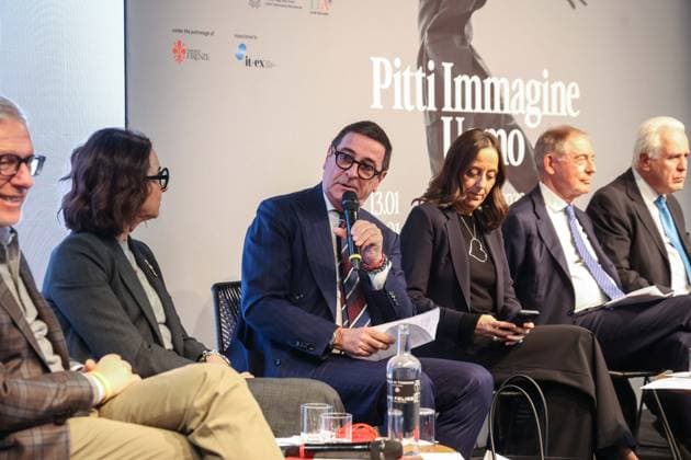 Florence. Opening of Pitti Immagine 109 Fashion and Economy. Photo by Giuseppe Cabras New Press Photo  Copyright: x xipa-agency.netx xNewxPressxPhotox IPA_Agency_IPA70014204