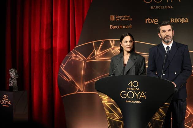 Reading of the nominees for the 40th edition of the Goya Awards Toni Acosta and Arturo Valls during the reading of the nominees for the 40th edition of the Goya Awards, at the Film Academy, January 13, 2026, in Madrid Spain A total of 218 Spanish films released in Spain between January 1 and December 31, 2025 are eligible for the 40th edition of the Goya Awards. Of these 218 productions, 122 are fiction, 87 documentaries and 9 animated films FAMOSOSOS LECTURA PREMIOS GOYA CINE AWARDS Raú Madrid Madrid Madrid Spain  Copyright: xRaulxTerrelx 7215817