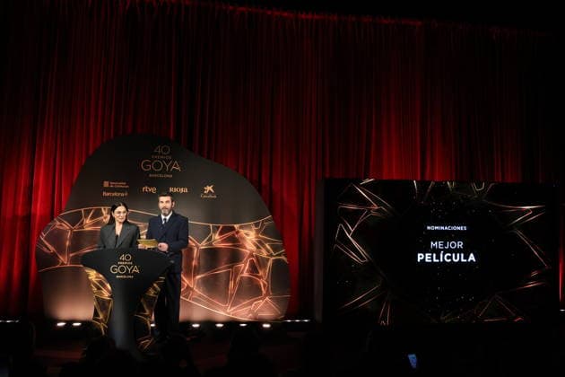 Reading of the nominees for the 40th edition of the Goya Awards Toni Acosta and Arturo Valls during the reading of the nominees for the 40th edition of the Goya Awards, at the Film Academy, January 13, 2026, in Madrid Spain A total of 218 Spanish films released in Spain between January 1 and December 31, 2025 are eligible for the 40th edition of the Goya Awards. Of these 218 productions, 122 are fiction, 87 documentaries and 9 animated films FAMOSOSOS LECTURA PREMIOS GOYA CINE AWARDS Raú Madrid Madrid Madrid Spain  Copyright: xRaulxTerrelx 7215917