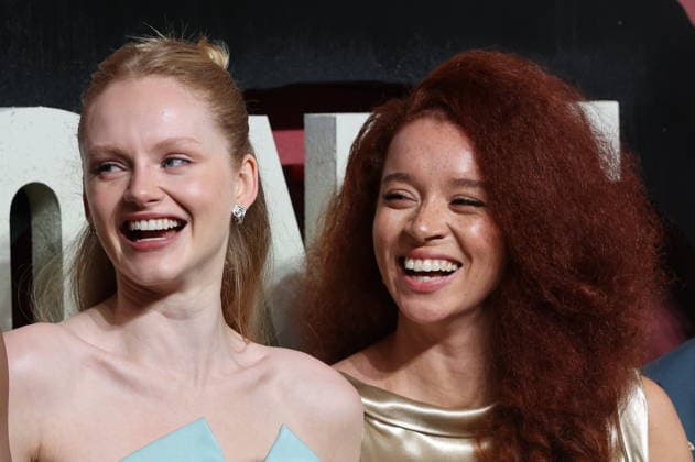 . 13 01 2026. London, United Kingdom. Emma Laird and Erin Kellyman at the 28 Years Later : The Bone Temple world premiere in London .  xStephenxLockx xi-Imagesx IIM-26500-0012