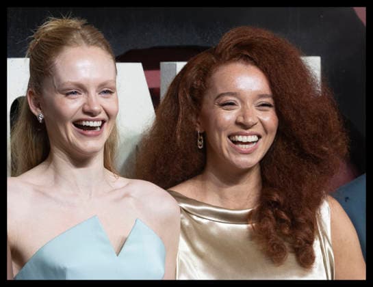 . 13 01 2026. London, United Kingdom. Actresses Emma Laird and Erin Kellyman at the 28 Years Later : The Bone Temple world premiere in London .  xStephenxLockx xi-Imagesx IIM-26500-0023