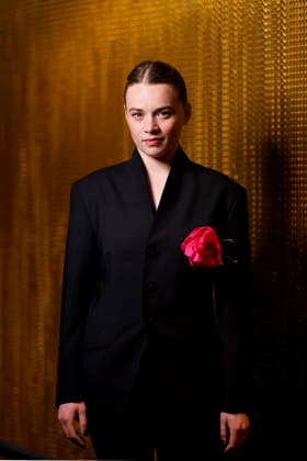 Actress Luna Wedler at the NRW premiere of the film Silent Friend at the Cinenova cinema in Ehrenfeld Cologne, 13 01 2026 NRW Germany Copyright: xChristophxHardtx