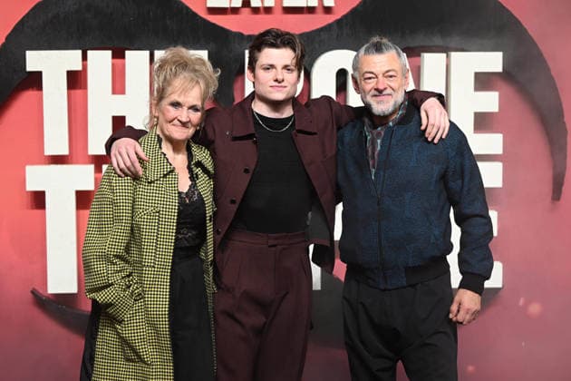 Celebrities attend the world premiere of ™28 Years Later: The Bone Temple™ at the BFI IMAX in London Featuring: Lorraine Ashbourne, Louis Ashbourne Serkis, Andy Serkis Where: London, United Kingdom When: 13 Jan 2026 Credit: Cover Images EDITORIAL USE ONLY. NOT FOR USE BY NEWSPAPERS BASED IN THE UK. Copyright: xx coverimg55380718