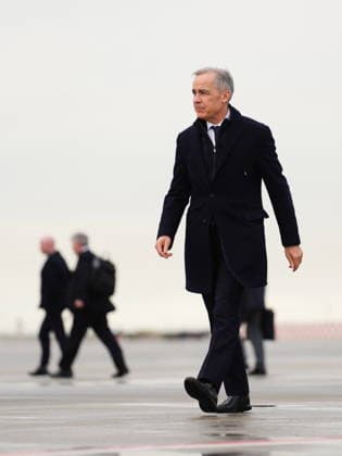January 13, 2021, Richmond, Bc, Canada: Prime Minister Mark Carney departs Vancouver International Airport, in Richmond, B.C., on Tuesday, Jan. 13, 2026, on a nine-day trip to China, Qatar and Switzerland. Richmond Canada  - ZUMAc35_ 20210113_zaf_c35_171 Copyright: xSeanxKilpatrickx