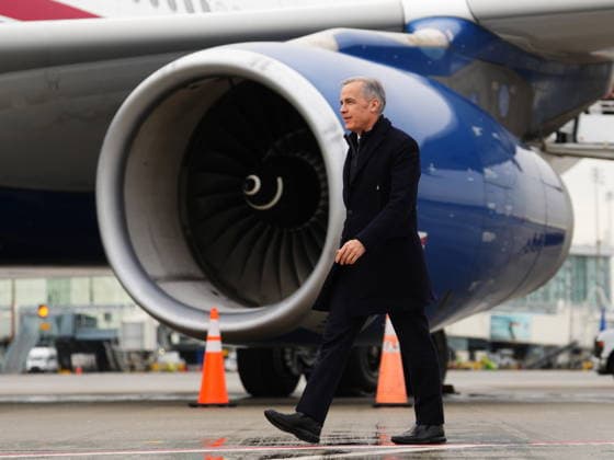 January 13, 2021, Richmond, Bc, Canada: Prime Minister Mark Carney departs Vancouver International Airport, in Richmond, B.C., on Tuesday, Jan. 13, 2026, on a nine-day trip to China, Qatar and Switzerland. Richmond Canada  - ZUMAc35_ 20210113_zaf_c35_172 Copyright: xSeanxKilpatrickx