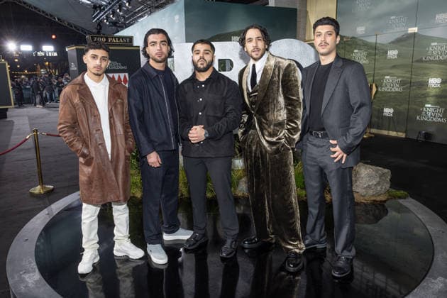 Premiere A KNIGHT OF THE SEVEN KINGDOMS Team 4 Blocks Zero Tariq Al Saies as Ibrahim Premiere of A KNIGHT OF THE SEVEN KINGDOMS at the Zoo Palast in Berlin Date 13 01 2026 Copyright: xEventpressxFuhrx