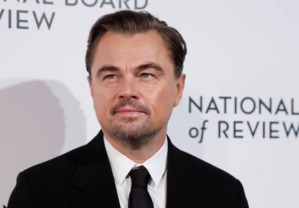 Leonardo DiCaprio arrives on the red carpet at the 2026 National Board Of Review Gala at Cipriani 42nd Street on Monday, January 13, 2026 in New York City.  NYP20260113106 JOHNxANGELILLO