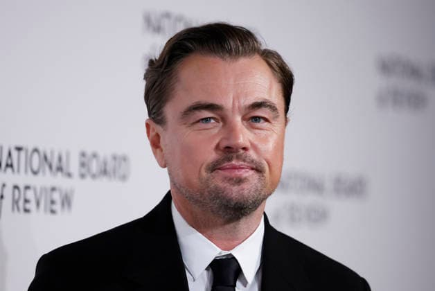 Leonardo DiCaprio arrives on the red carpet at the 2026 National Board Of Review Gala at Cipriani 42nd Street on Monday, January 13, 2026 in New York City.  NYP20260113109 JOHNxANGELILLO