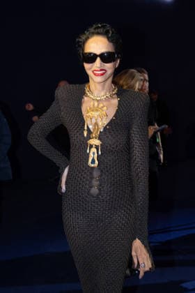 Figaro s 200Th Anniversary Evening Farida Khelfa attends Figaro s 200Th Anniversary Evening at Grand Palais on January 13, 2025 in Paris, France. Photo by Nasser Berzane ABACAPRESS.COM Paris France  Copyright: xBerzanexNasser ABACAx