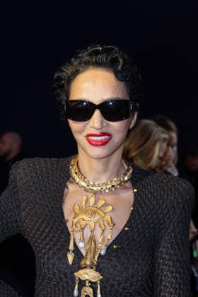 Figaro s 200Th Anniversary Evening Farida Khelfa attends Figaro s 200Th Anniversary Evening at Grand Palais on January 13, 2025 in Paris, France. Photo by Nasser Berzane ABACAPRESS.COM Paris France  Copyright: xBerzanexNasser ABACAx