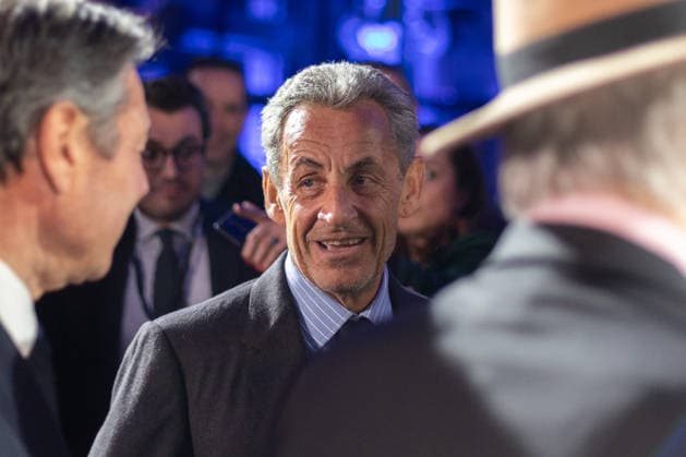 Figaro s 200Th Anniversary Evening Nicolas Sarkozy attends Figaro s 200Th Anniversary Evening at Grand Palais on January 13, 2025 in Paris, France. Photo by Nasser Berzane ABACAPRESS.COM Paris France  Copyright: xBerzanexNasser ABACAx