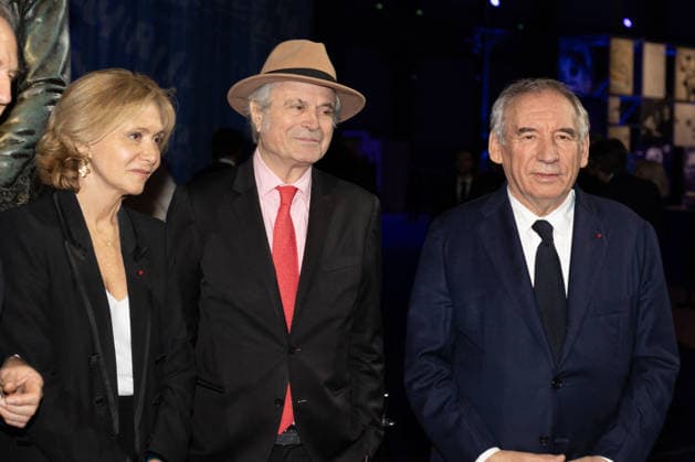Figaro s 200Th Anniversary Evening Valerie Pecresse, Franz-Olivier Giesbert, Francois Bayrou attends Figaro s 200Th Anniversary Evening at Grand Palais on January 13, 2025 in Paris, France. Photo by Nasser Berzane ABACAPRESS.COM Paris France  Copyright: xBerzanexNasser ABACAx
