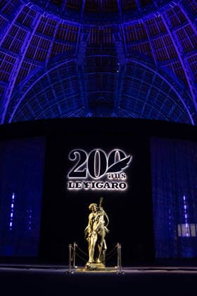 Figaro s 200Th Anniversary Evening Figaro s 200Th Anniversary Evening at Grand Palais on January 13, 2025 in Paris, France. Photo by Nasser Berzane ABACAPRESS.COM Paris France  Copyright: xBerzanexNasser ABACAx