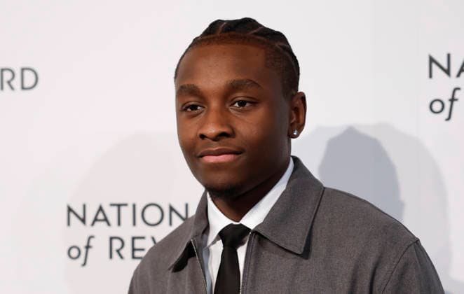 Miles Caton arrives on the red carpet at the 2026 National Board Of Review Gala at Cipriani 42nd Street on Monday, January 13, 2026 in New York City.  NYP20260113121 JOHNxANGELILLO