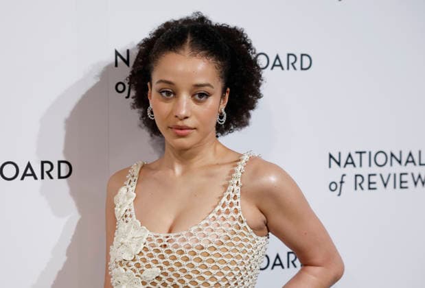 Chase Infiniti arrives on the red carpet at the 2026 National Board Of Review Gala at Cipriani 42nd Street on Monday, January 13, 2026 in New York City.  NYP20260113126 JOHNxANGELILLO