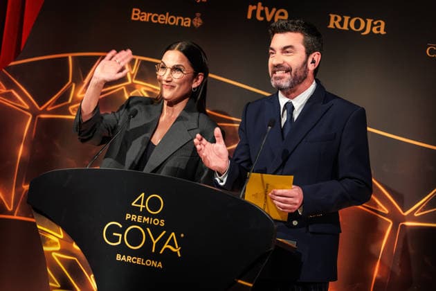 The 40th Goya Awards in Madrid, Spain - 13 Jan 2026 Toni Acosta and Arturo Valls announce the nominees for the 40th Goya Awards, Madrid. Madrid Spain Copyright: xMarcoxBaradax xSOPAxImagesx MBARADA_0005