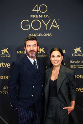 The 40th Goya Awards in Madrid, Spain - 13 Jan 2026 Arturo Valls and Toni Acosta attends the photocall of the nominees for the 40th Goya Awards, Madrid. Madrid Spain Copyright: xMarcoxBaradax xSOPAxImagesx MBARADA_0006